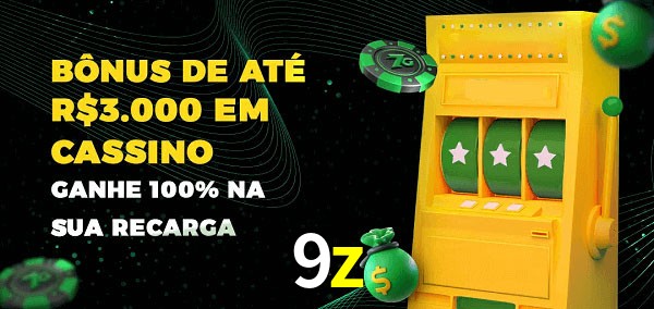 9z melhor bônus de depósito